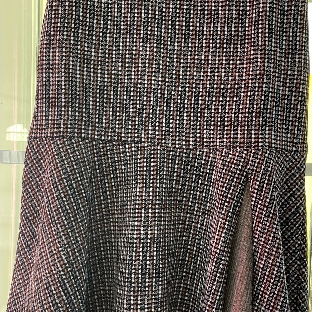 Black/Brown/Gray Skirt with elastic waistband